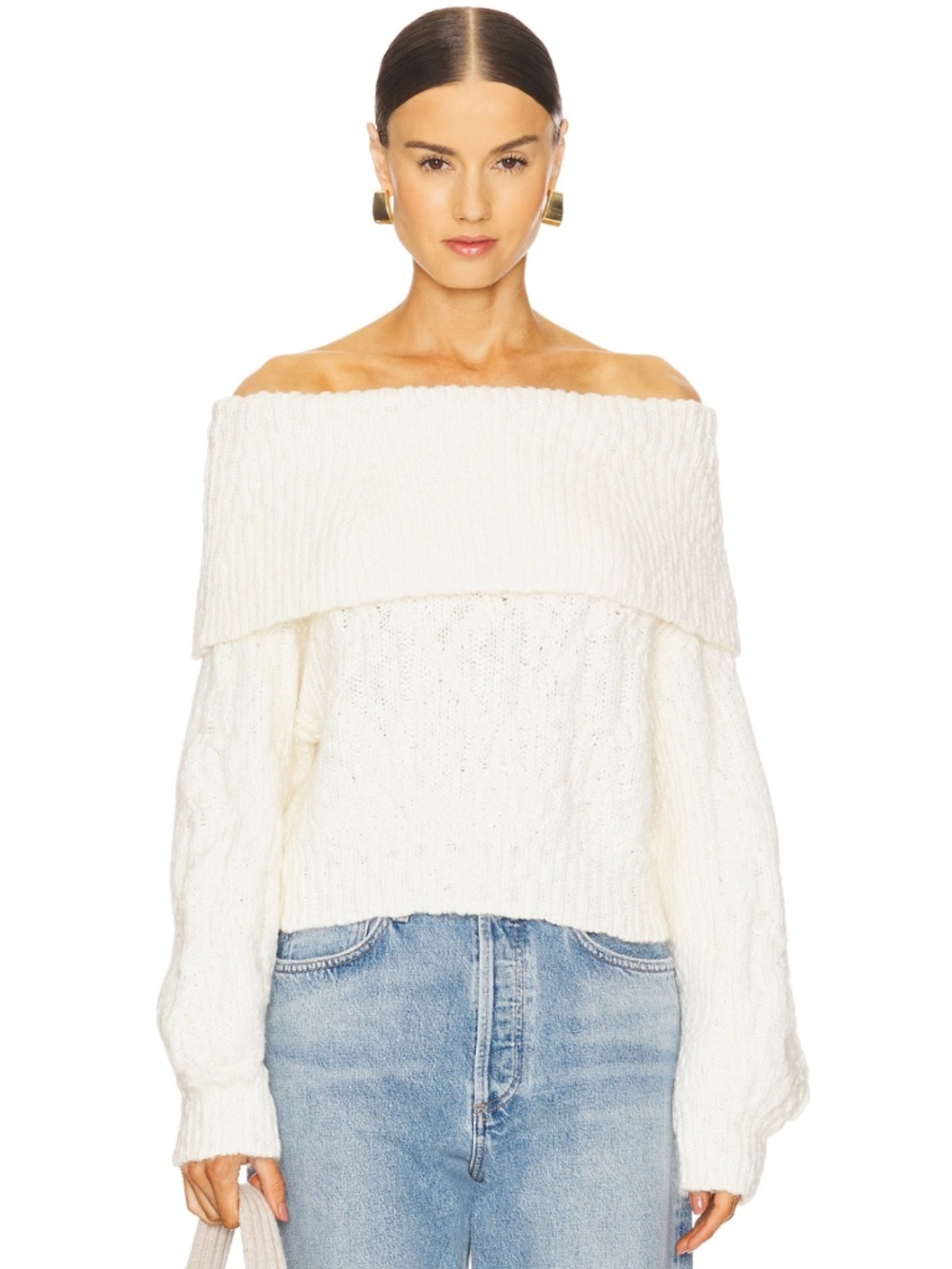 IRO Glenda Open Shoulder Sweater